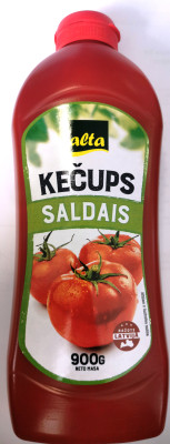 Kečups Alta saldais 900g 1/6 (18.05.2027) Latvija