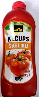Kečups Alta šašliku 900g 1/6 (13.06.27) Latvija
