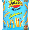 Čipsi Ādažu kraukšķi salmiņi 100g 1/18 (08.02.27) Latvija