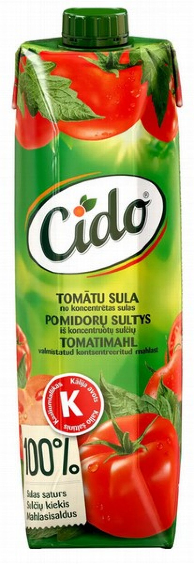 Sula Cido tomātu 1L 1/15 (06.06.27) Latvija