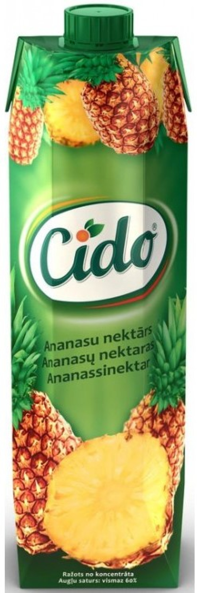 Sula ananāsu nektārs Cido 1L 1/15 (07.01.27) Latvija