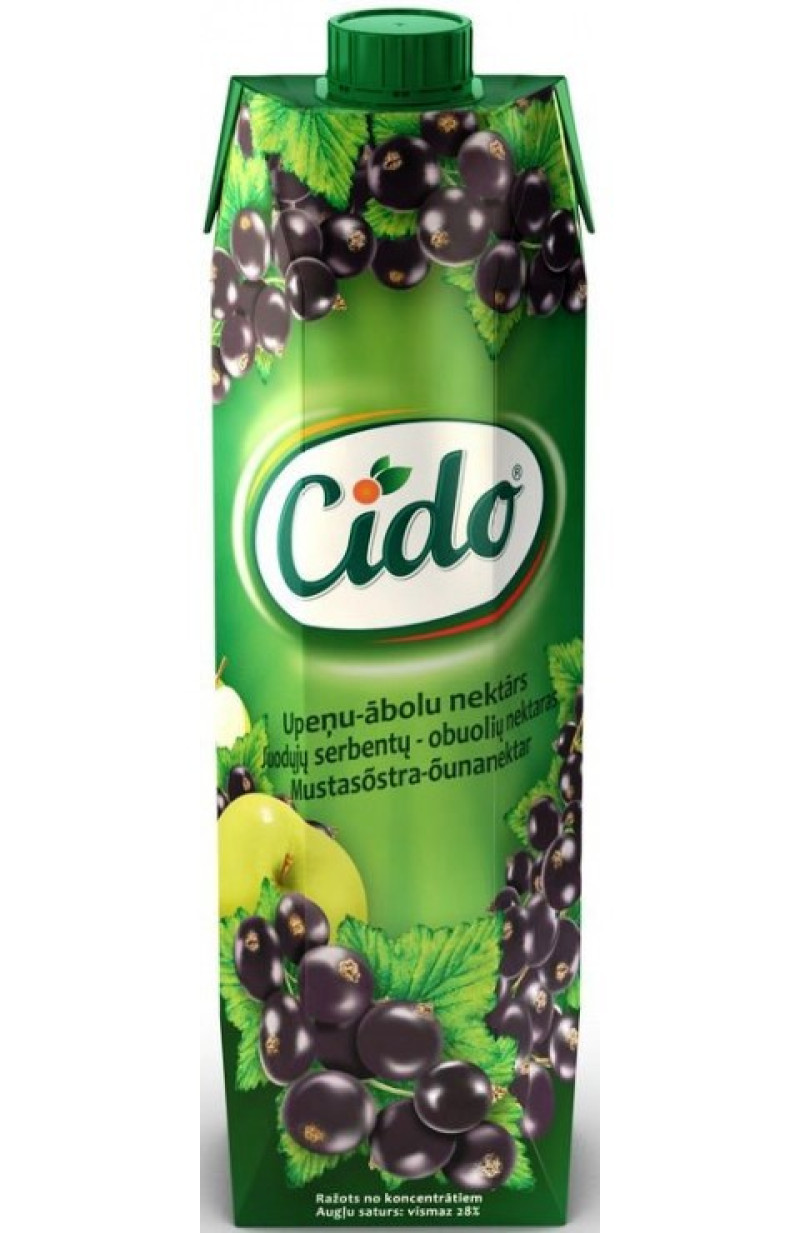 Sula Cido Upeņu-ābolu nektārs 1L 1/15  (29.11.26) Latvija