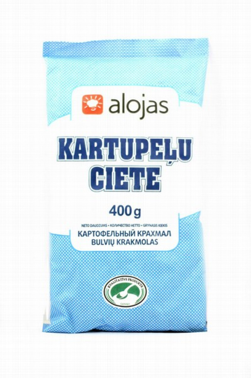 Kartupeļu ciete Aloja 400g 1/40 (10.2028) Latvija