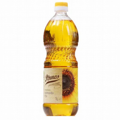 Eļļa Pērnes premium saulespuķu nerafinēta 1L 1/15 (25.09.27) Latvija