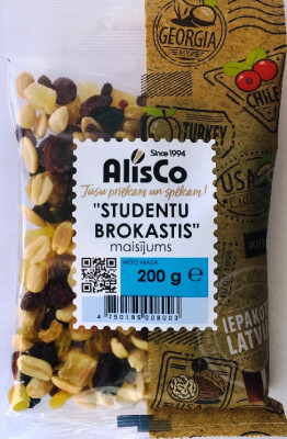 Studentu brokastis Alis 200g 1/12 (29.11.26) Latvija