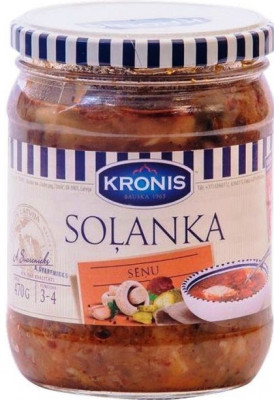 Soļanka sēņu Kronis 470g 1/8 (15.04.28) Latvija