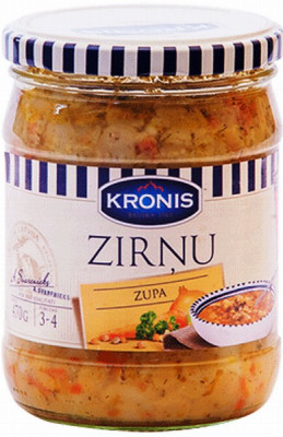 Zirņu zupa Kronis 470g 1/8 (19.01.2029) Latvija