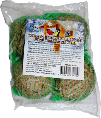 Putnu Tauku bumbas 4*90g (31.12.2027) Polija