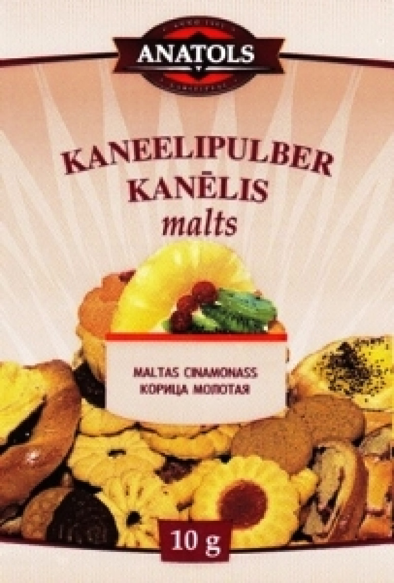 Garšviela Anatols kanēlis 10g 1/25 (08.27) Latvija