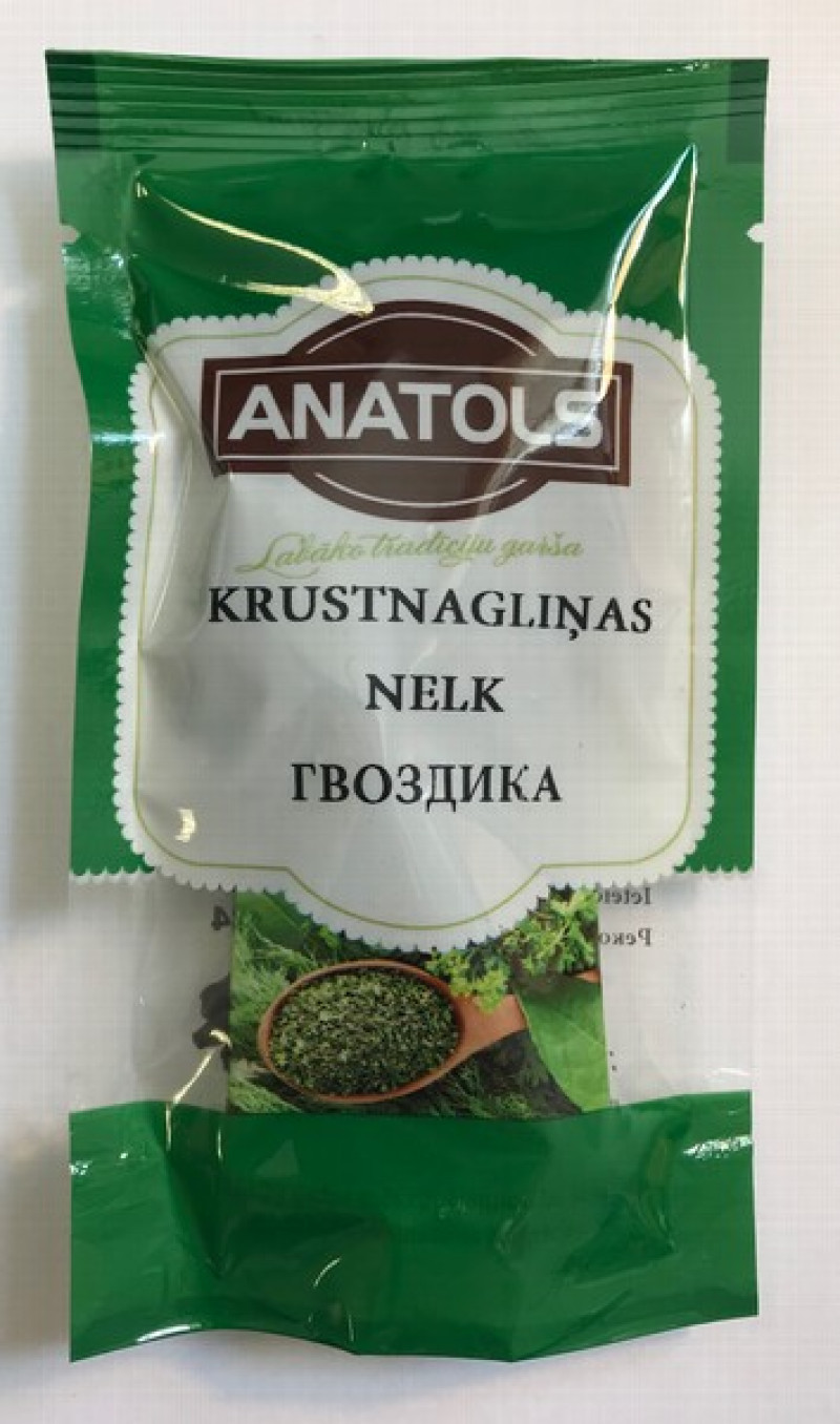 Garšviela Anatols krustnagliņas 15g 1/15 (11.27) Latvija