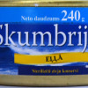 Skumbrija eļļā 240g SGK (16.07.29) Latvija