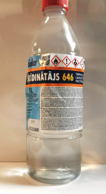 Šķīdinātājs Biolar R-646 1L(R9)(04.26) Latvija