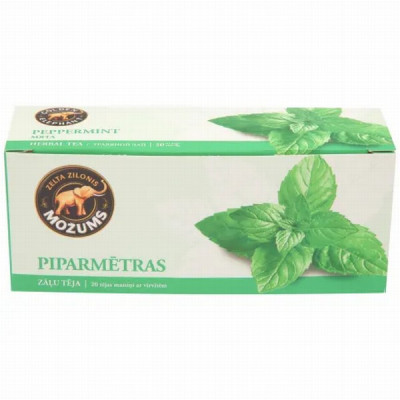 Tēja Možums piparmētru zāļu 20x1.5g (03.2028) Polija LABA CENA