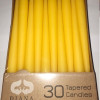 Sveces Diana 24.5cm dzeltenas 30gb