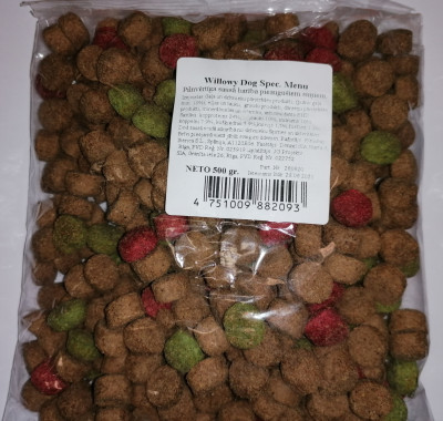 Suņu sausā barība Willowy Special 500g (12.06.27) Spānija
