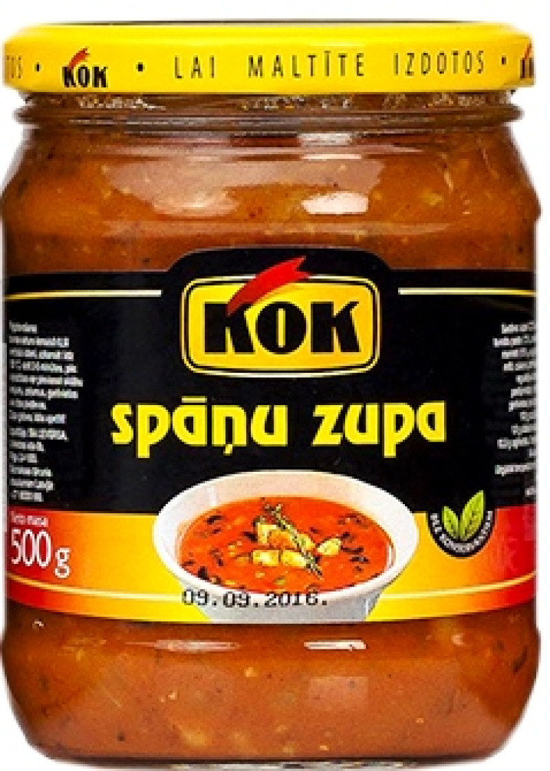 Spāņu zupa KOK 500g 1/8  (19.02.29) Latvija