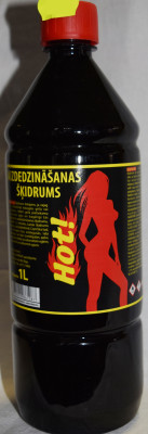 Degšķidrums HOT ar parafīnu 1L 1/6  Lietuva