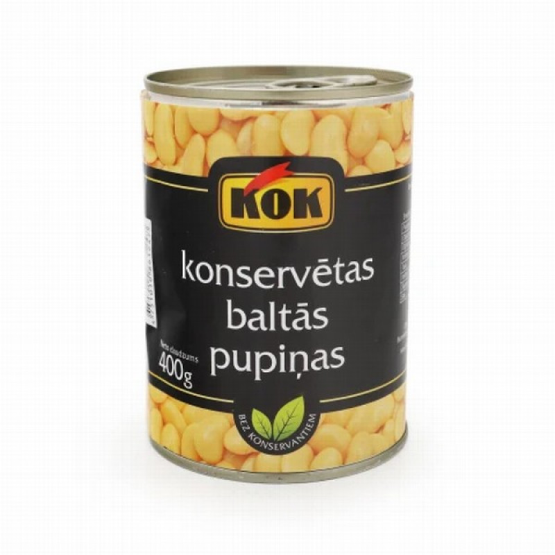 Pupiņas kok baltas 400g1/24 (03.29) Itālija