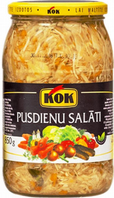 Pusdienu salāti KOK 850g 1/6 (08.10.27) Polija