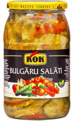 Bulgāru salāti KOK 850g 1/6 (13.07.28) Polija