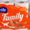Tualetes papīrs Grite Family 8gb (0.21€/rull) 1/7 Lietuva LABA CENA!