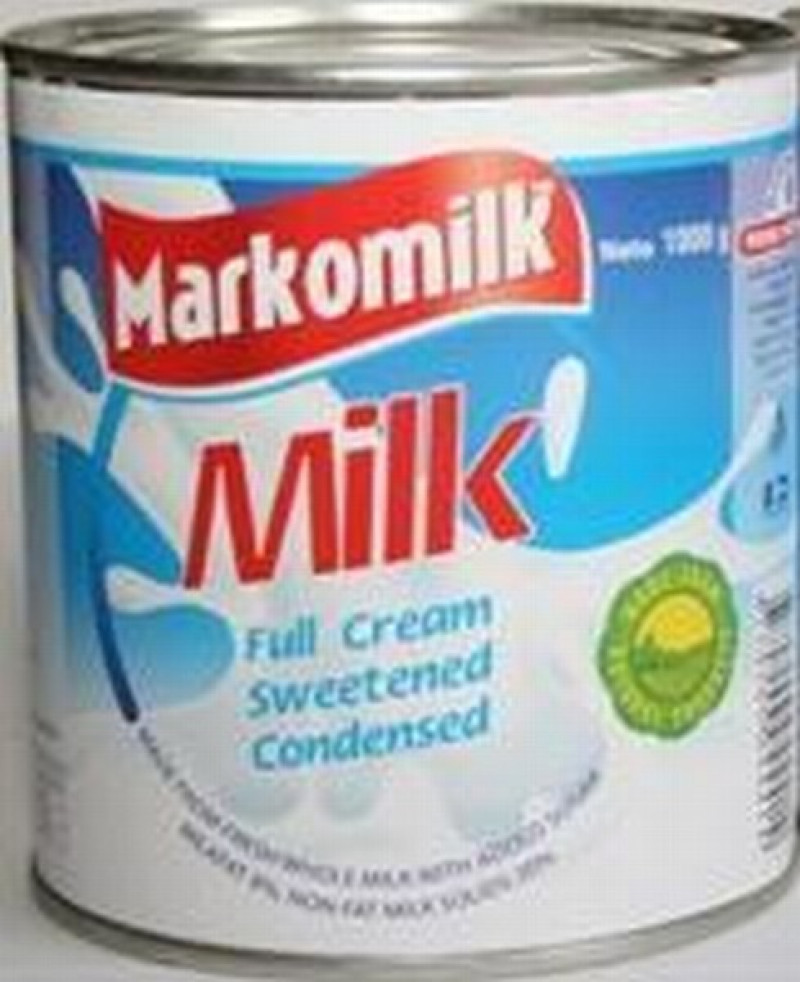 Iebiezināts piens Markomilk ar cukuru 1kg (05.11.27) Lietuva