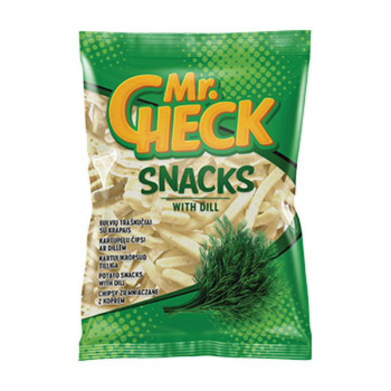 Čipsi Mr.Check diļļu 50g 1/20 (20.02.27) Lietuva