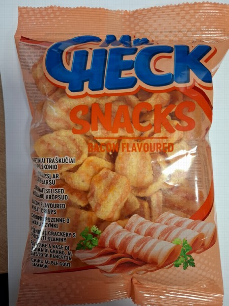 Čipsi Mr.Check ar bekonu 40g 1/20 (05.02.27) Lietuva