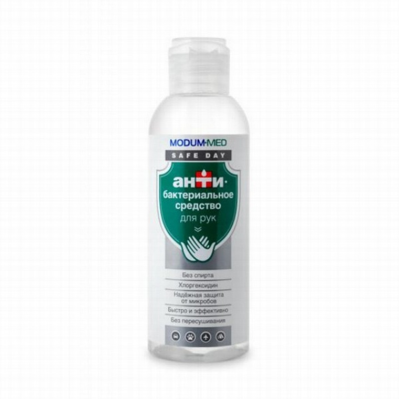 Dezinfekcijas līdzeklis rokām ModumMed Safe Day 150ml(14.03.26)