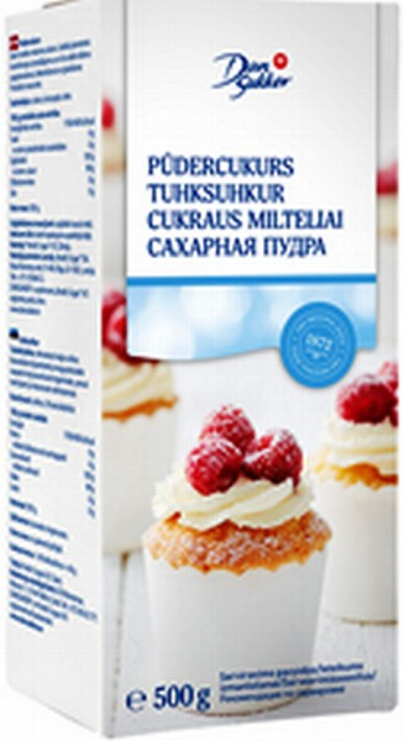 Pūdercukurs DanSukker 500g (13.08.28) Dānija