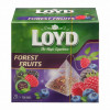 Tēja Loyd Pyramids Meža ogu 20x2g  (11.27) Polija
