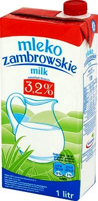 Piens Zambrowskie 3.2% 1L (21.02.27) Polija