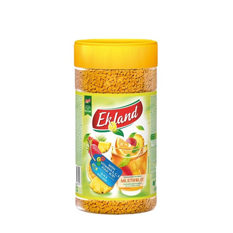 Tēja šķīstošā Ekoland multiaugļu 350g 1/6 (17.06.27) Polija