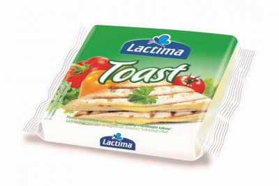 Kausētais siers šķēlītēs Lactima toast 100g 1/13 (22.04.27) Polija