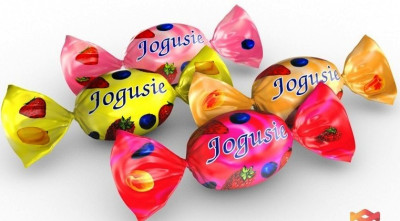Karameles Jogusie mix 3kg (daudzumu norādīt kg, pilna kaste) (22.01.27) Polija