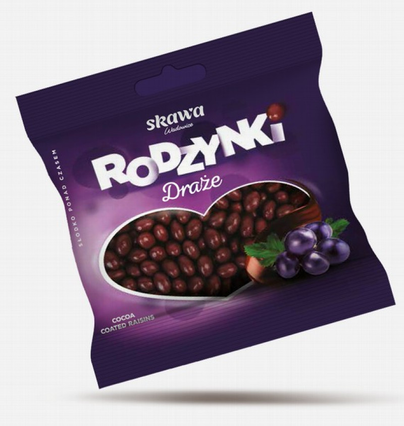Dražejas rozīnes šokolādē Skawa 70g (27.12.26) Polija