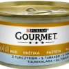 Kaķu konservi Gourmet Gold ar tunča pastēti 85g 1/12 (30.06.28) Francija