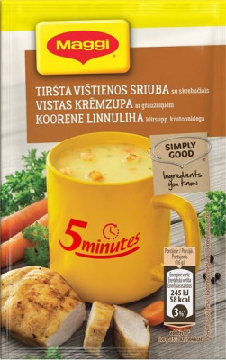 Krēmzupa Maggi vistas ar grauzdiņiem 16g (03.27) Polija