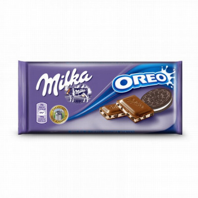 Šokolāde Milka Oreo 100g 1/22 (21.12.26) Vācija
