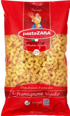Makaroni Pasta Zara vidējie radziņi Nr.27 500g (02.10.28) Itālija