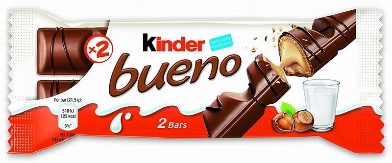 Šokolādes batoniņš Kinder Bueno 43g 1/30 Polija(20.01.27)