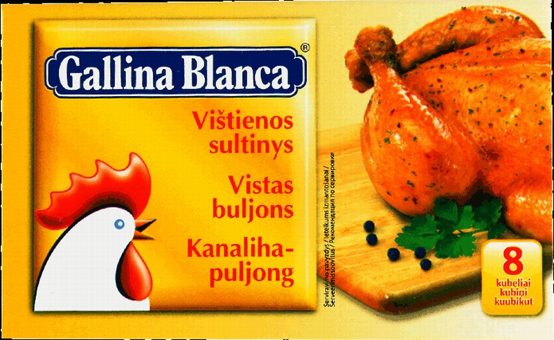 Buljons Gallina Blanca vistas 8gb 1/24 (02.2029) Spānija