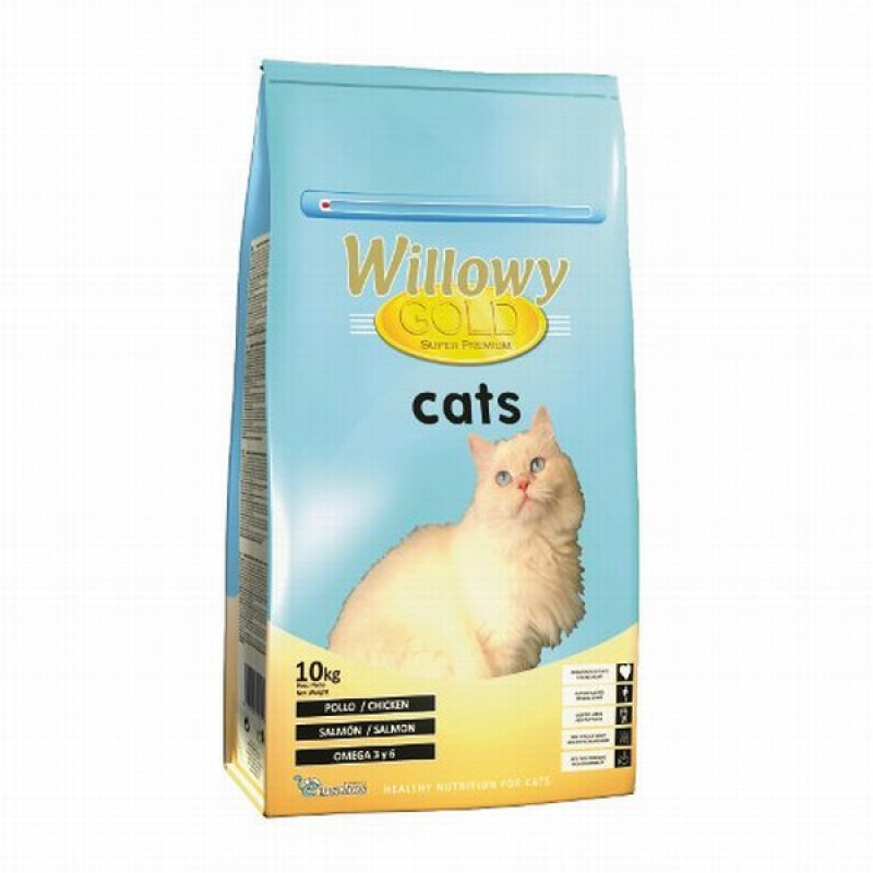 Kaķu sausā barība Willowy Gold 10kg (26.03.27) Spānija