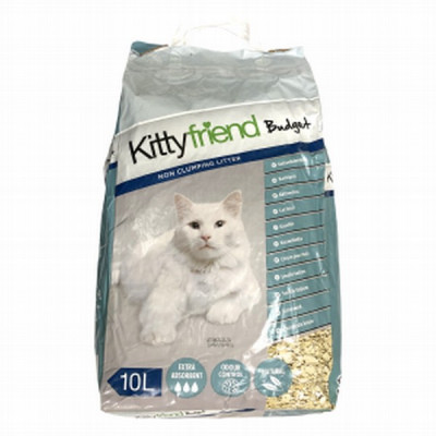 Smiltis kaķu tualetei Kitty Friend budget 10L Nīderlande
