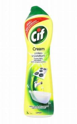 Tīrīšanas krēms Cif Lemon 540g Ungārija (06.08.27)