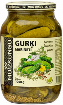 Gurķi Muižkungu 1kg 1/6 (01.10.28) Ukraina