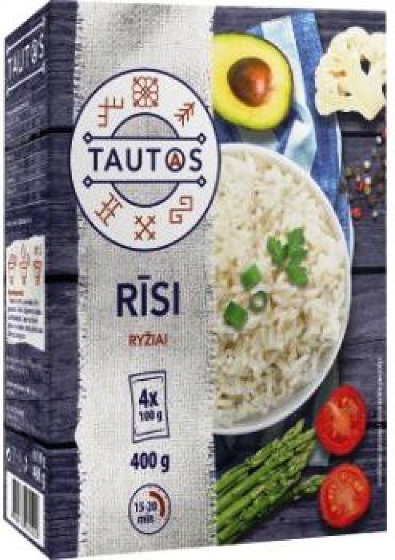Rīsi 4x100g Tautas 1/12 (01.04.27) Latvija