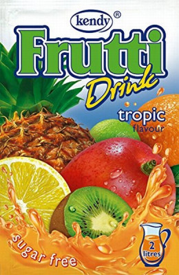 Sausā limonāde Frutti tropisko augļu bez cukura 8.5g 1/32 (04.2027) Bulgārija LABA CENA!