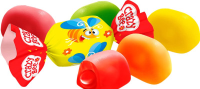 Želejkonfektes Roshen Crazy Bee 1kg (tikai pilnos iepakojumos- 1kg) (26.05.28) Ukraina