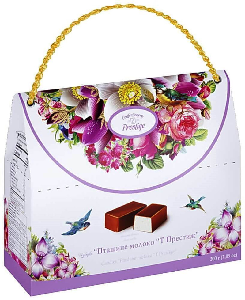 Konfekšu kaste Putna piens 200g 1/8 (03.03.27) Ukraina